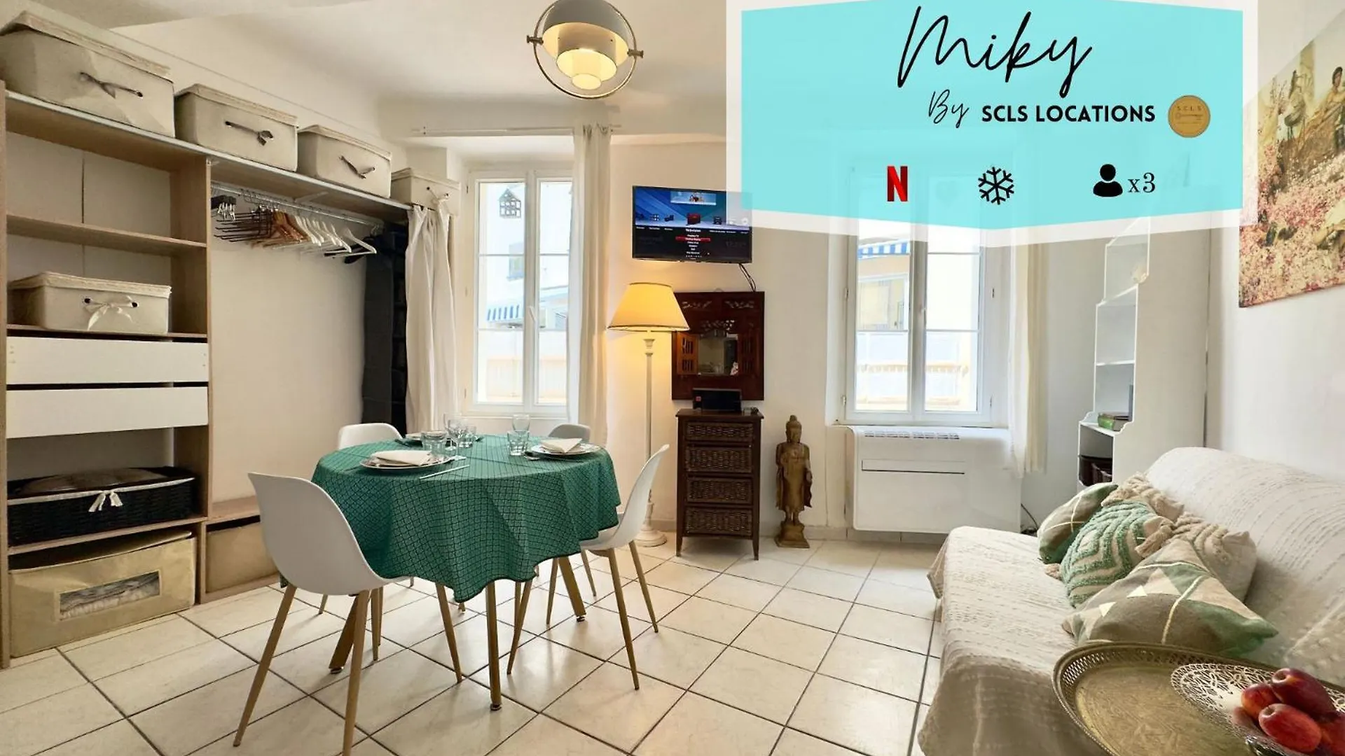 Miky - Scls Locations Appartement Cannes